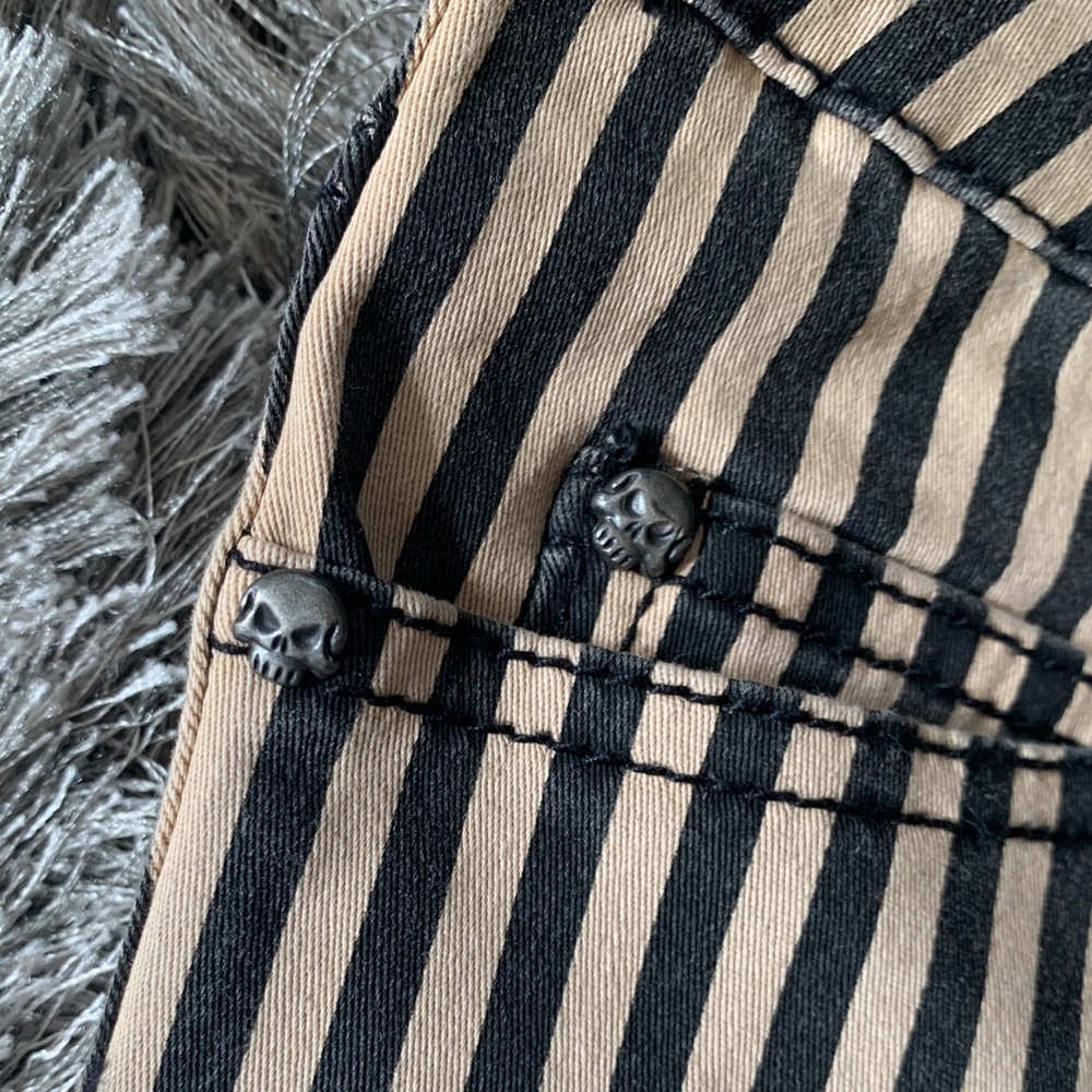 Tripp NYC Striped High Risk Skinny Jeans - Picture 5 of 10